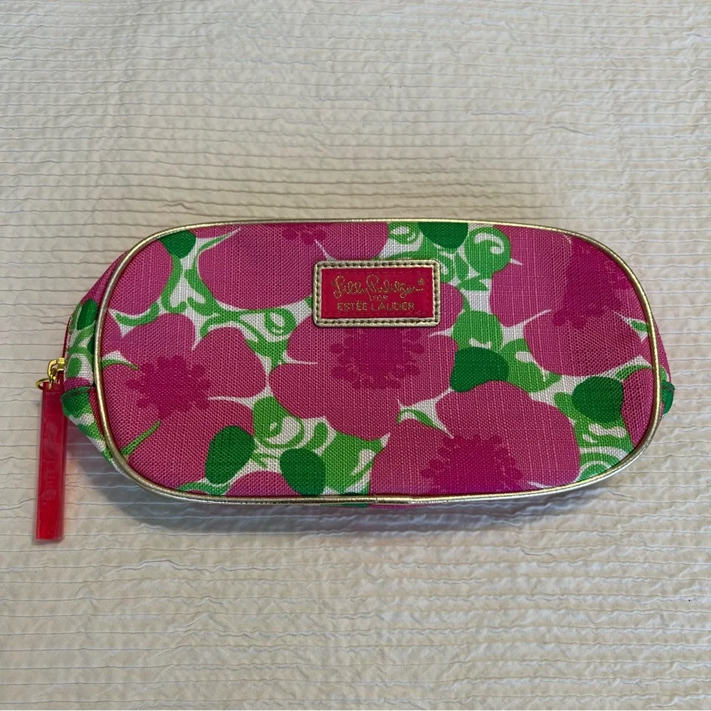 Lilly Pulitzer cosmetic case makeup bag